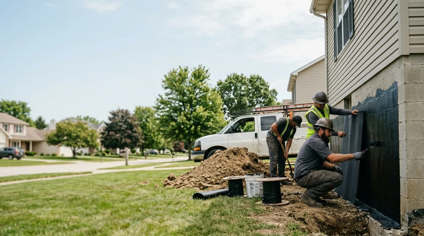 Basement Waterproofing in Grandview, IN near me